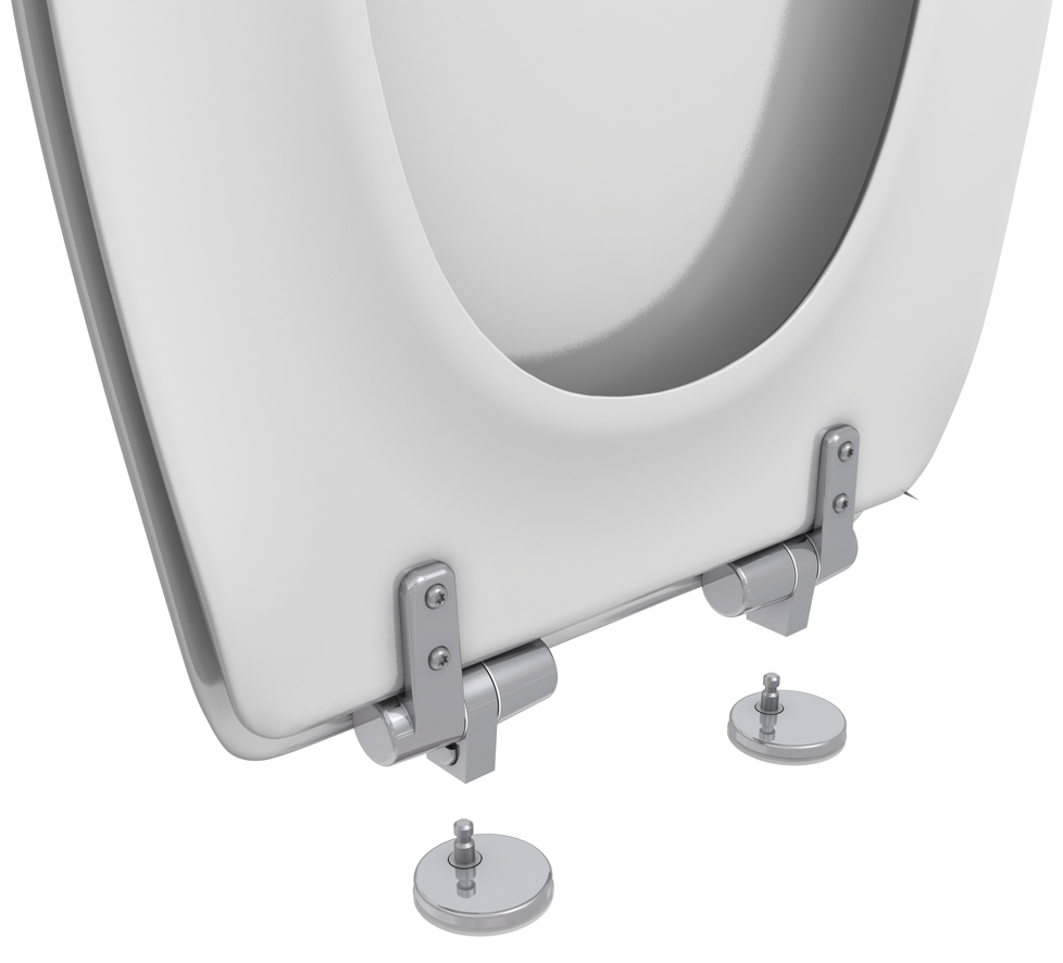 Kit de charnières wc déclipsables - Olfa, expert en toilettes